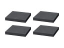 AQUA/アクア HW-KYAKU-10 吸振機能付き高さ調整脚(厚さ10mm・4個入り) 【お届けまでの目安:13日間】