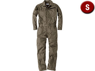 chusan 中国産業 レディース長袖ツナギ Sサイズ カーキ 9312-08-S