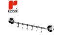RIDDER リダー リダー サクション タオルレール+フック 555×82×47mm