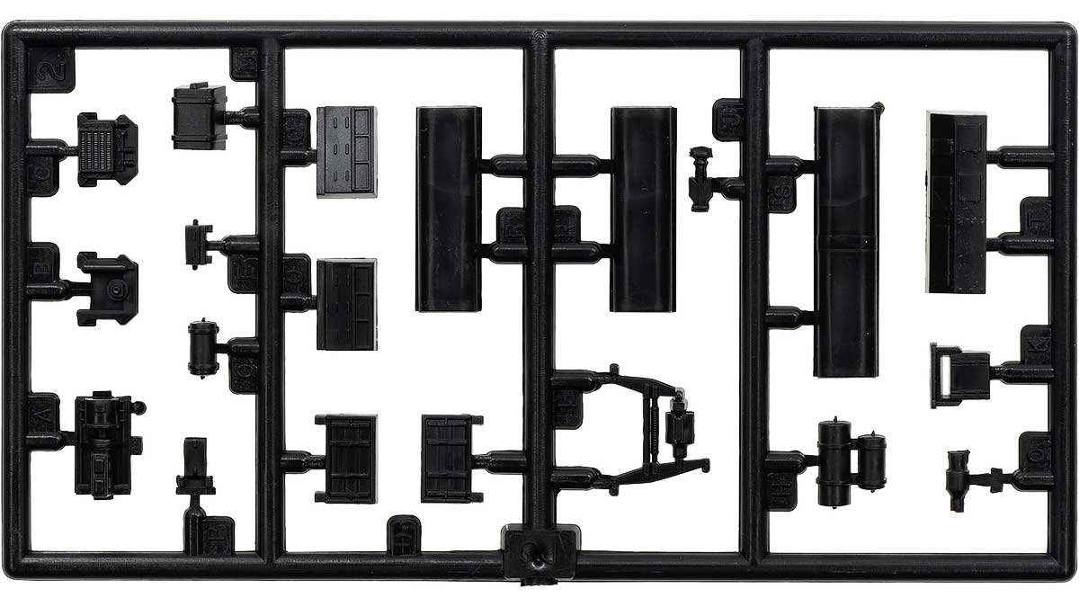 GREENMAX グリーンマックス 客車用床下機器セットB（5枚入り） 8593