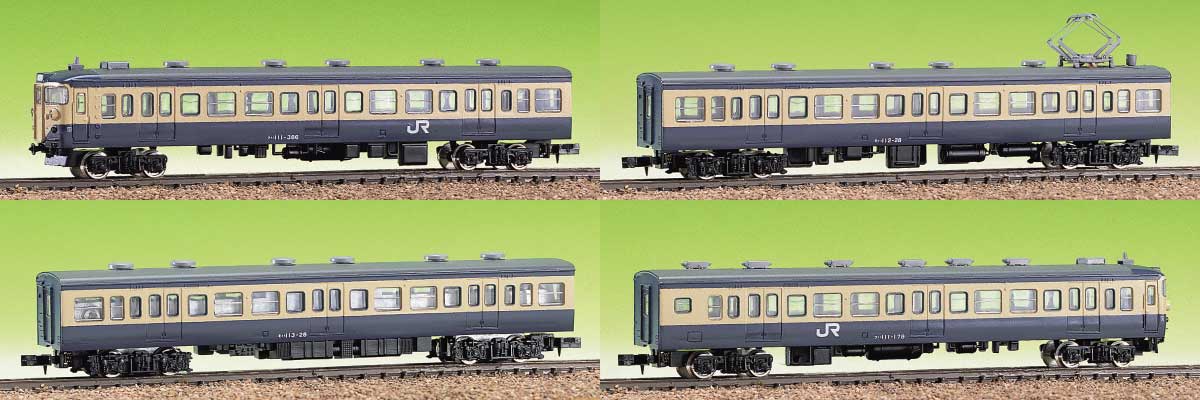GREENMAX グリーンマックス JR111（115）系 初期型 4両編成セット 413