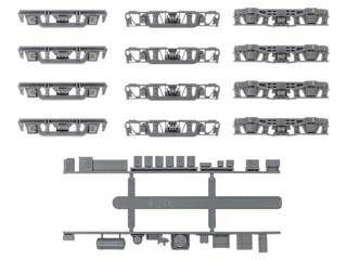 GREENMAX グリーンマックス 動力台車枠・床下機器セット A-31 （DT10／11／16＋4316M）［灰色］ 8516