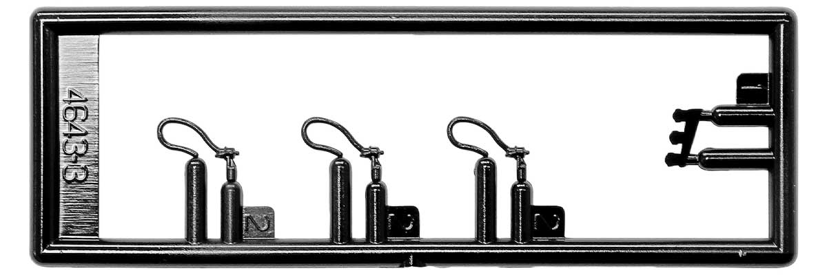 GREENMAX グリーンマックス KE76ジャンパ栓納め（軟質材・黒・4個入り） 8040