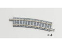 TOMIX トミックス カーブPCレールC280-15-PC(F)(4本セット) X011941