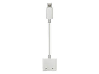 Lazos 【20個セット】 Lazos 2in1イヤホン変換アダプタ LTEC-WHX20 Lazos 【20個セット】 Lazos 2in1イヤホン変換アダプタ LTEC-WHX20
