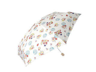 オーロラ オーロラ チャムチャムマーケット CHAM CHAM MARKET 雨ベビーミニ傘 FRUITS ベージュ 1CM170020283