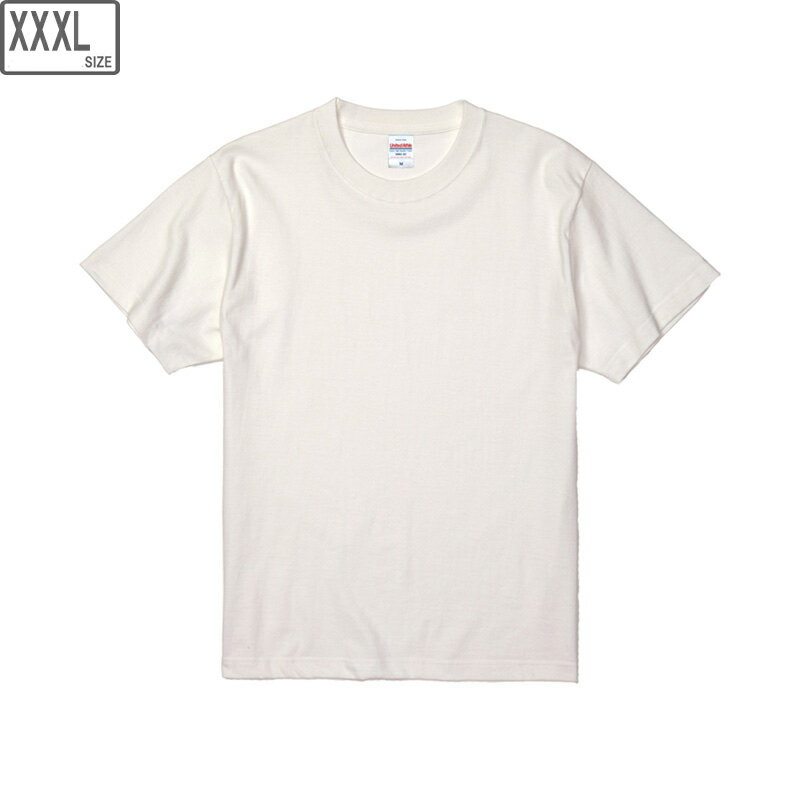 United Athle/ユナイテッドアスレ 5.6oz ハイクオリティーTシャツ XXXLサイズ (バニラホワイト) CAB-500101CXX-191