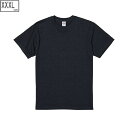United Athle ユナイテッドアスレ 【ユニセックス】5.6オンス ハイクオリティー Tシャツ 【ダークヘザーネイビー】【XXXLサイズ】 5001-01(4)