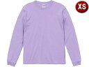 1．6インチリブがコーディネートのアクセントになるロングスリーブTシャツ。「Style No．5001−01 5．6オンス ハイクオリティ Tシャツ」と同生地を使用した、ロングスリーブタイプ（袖口リブ仕様）。少しオーバーサイズでアウターにするのも良し、レイヤード（重ね着）でインナーにするのも良しの万能アイテム。1．6インチ（約4cm）の袖口リブは、適度な弾力がありコーディネートのアクセントになります。 商品情報 カラーライトパープルサイズXS素材綿100％（ミックスグレー／綿90％、ポリエステル10％、アッシュ／綿98％、ポリエステル2％）仕様袖口リブ、ダブルステッチ原産国中国型番501101C-494 501101C　