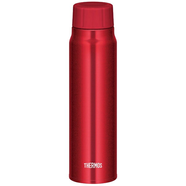 THERMOS サーモス FJK-500-R 保冷炭酸飲料ボトル 0.5L レッド スポーツやオフィスなど様々なシーンで使..