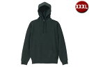 United Athle/ユナイテッドアスレ 10.0オンス T/C スウェット プルオーバー パーカ XXXLサイズ (ブラック) 561801XX-2(4)