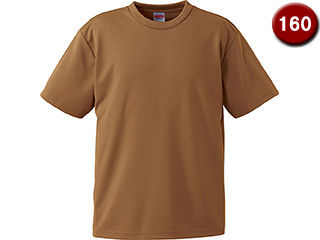 United Athle/ユナイテッドアスレ 4.1オンス ドライアスレチック Tシャツ 160サイズ (コヨーテ) 590002C-438