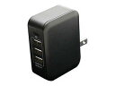 BAUT 【5個セット】BAUT PD対応Type-C/3USBポートAC充電器30WK BAC1C3UPD30KX5