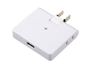 YAZAWA YAZAWA 雷ガード付コーナータップ 2AC+1USB2.4A ホワイト H6CK3001UWH