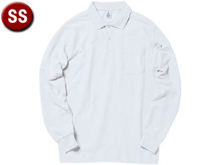 ボンマックス BONMAX 【メンズ Tシャツ】 ポケット付CVC鹿の子ドライ長袖ポロシャツ ホワイト SS ボンマックス BONMAX 【メンズ Tシャツ】 ポケット付CVC鹿の子ドライ長袖ポロシャツ ホワイト SS