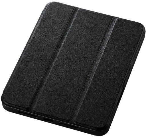 ELECOM エレコム iPad mini(A17 Pro)/6th 手帳型/Pencil収納/スリープ対応/ブラック TB-A21SSABK ELECOM エレコム iPad mini(A17 Pro)/6th 手帳型/Pencil収納/スリープ対応/ブラック TB-A21SSABK