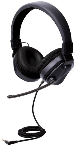 ELECOM エレコム 子どもゲーム用ヘッドセット有線4極両耳マイクアーム折りたたみ ブラック×グレー HS-KDGM01TBK ELECOM エレコム 子どもゲーム用ヘッドセット有線4極両耳マイクアーム折りたたみ ブラック×グレー HS-KDGM01TBK