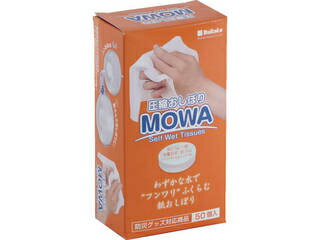 Daikoku 大黒工業 圧縮おしぼり MOWA 50個箱入 371535