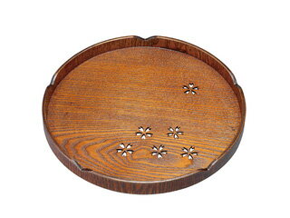 若兆 お盆 24cm トレー 丸盆