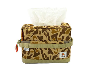 Campers Adventure/キャンパーズアドベンチャー ティッシュ&ギアケース カモフラージュ CA006CA Campers Adventure/キャンパーズアドベンチャー ティッシュ&ギアケース カモフラージュ CA006CA