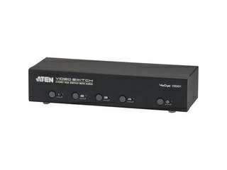 ATENジャパン VS0401 ビデオ切替器 VGA / 4入力 1出力 オーディオ