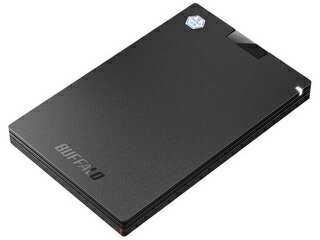 BUFFALO バッファロー USB3.2(Gen1) TypeA対応 抗ウイルス・抗菌ポータブルSSD 500GB SSD-PGVB500U3-B 単品購入のみ可（同一商品であれば複数購入可） クレジットカード決済 代金引換決済のみ