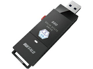 BUFFALO バッファロー USB3.2(Gen1) TypeA対応 抗ウイルス抗菌ポータブルSSD 1TB スティック SSD-PUTVB1.0U3-B 単品購入のみ可（同一商品であれば複数購入可） クレジットカード決済 代金引換決済のみ