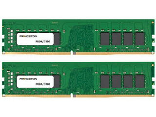 Princeton ץ󥹥ȥ ǥȥåPC 32GB (16GB 2) DDR4-3200 288PIN UDIMM PDD4/3200-16GX2
