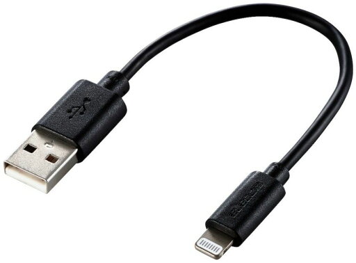 ELECOM エレコム スタンダードLightningケーブル 0.1m MPA-UAL01BK ブラック ELECOM エレコム スタンダードLightningケーブル 0.1m MPA-UAL01BK ブラック