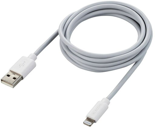 ELECOM エレコム スタンダードLightning ケーブル 1.5m MPA-UAL15WH ホワイト ELECOM エレコム スタンダードLightning ケーブル 1.5m MPA-UAL15WH ホワイト