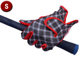 LEZAX/レザックス フォルクスワーゲン レディースゴルフグローブ 両手【Sサイズ】(レッド)