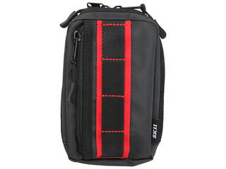 SK11 4WAYタフポーチ ブラック/レッドライン S4WTP-J-RD