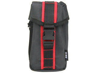 SK11 4WAYタフポーチ ブラック/レッドライン S4WTP-B2-RD