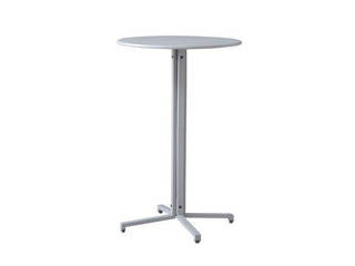 東谷 ROOM ESSENCE ハイテーブル サークル グレー PT-332GY シンプル オフィス カフェ ダイニング バー..