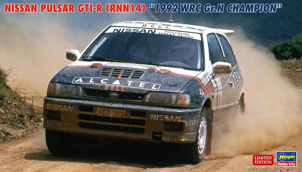 Hasegawa ハセガワ ニッサン パルサー GTI-R (RNN14) “1992 WRC Gr.N チャンピオン”