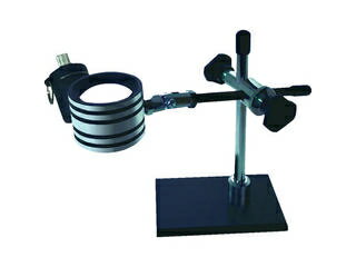 KEIYO KOUKI 京葉光器 LEAF LEDライト付スタンドルーペ 12x STA-12S/LED