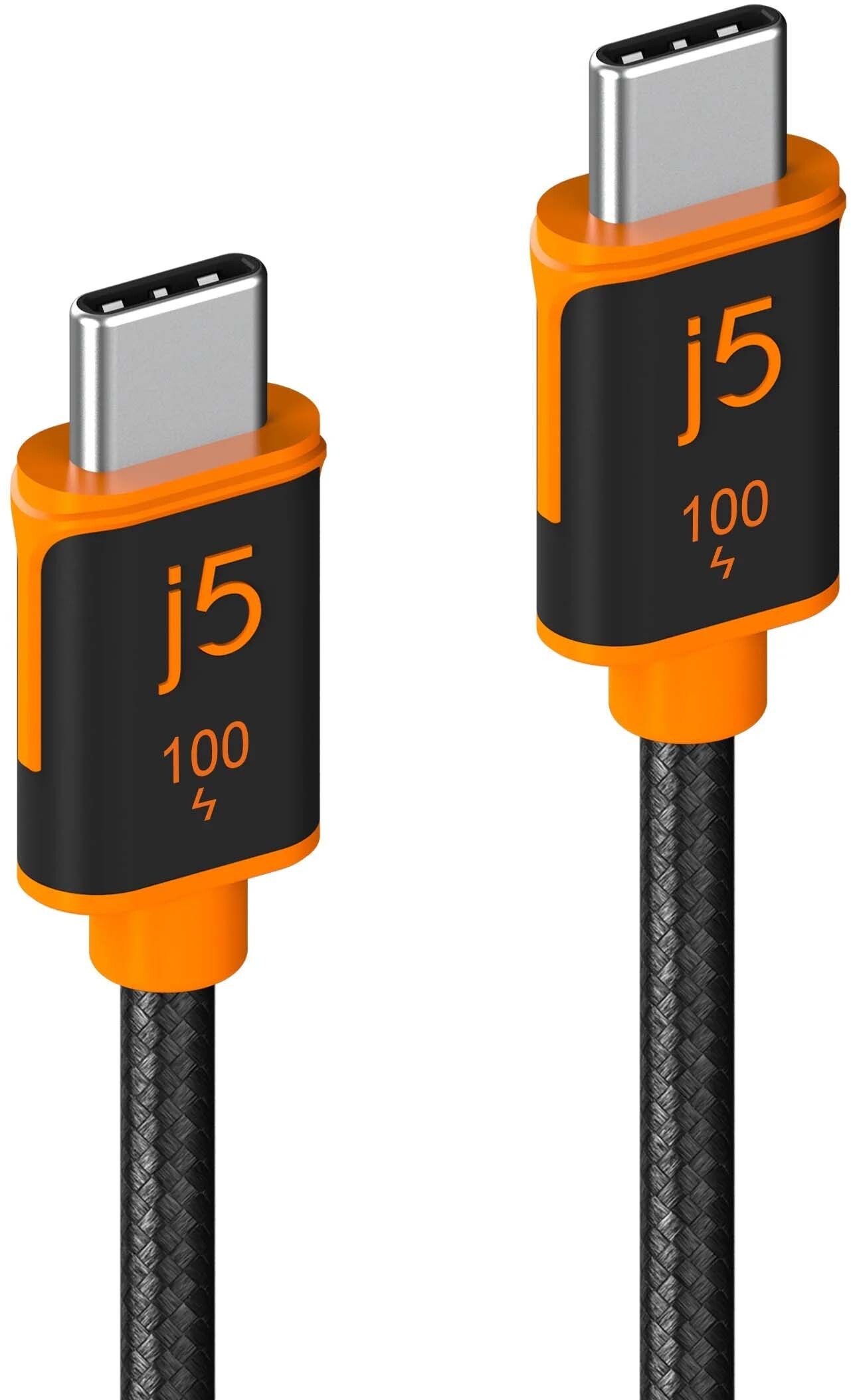 j5 create USB-C to C /֥̿ PD100W 1.8m JUCX25L18