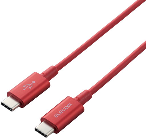 ELECOM エレコム スマホ・タブレット用USBケーブル/USB(C-C)/準高耐久/PD対応/認証品/1.0m/レッド MPA-CCPS10PNRD ELECOM エレコム スマホ・タブレット用USBケーブル/USB(C-C)/準高耐久/PD対応/認証品/1.0m/レッド MPA-CCPS10PNRD