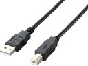 ELECOM エレコム エコな簡易パッケージ USB2.0ケーブル(A-Bタイプ) 5.0m U2C-JB50BK