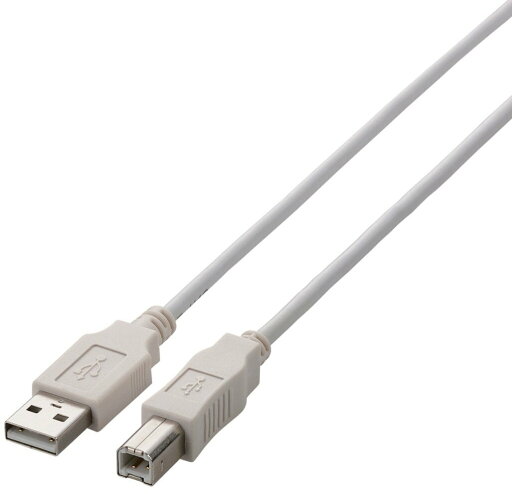 ELECOM エレコム USB2.0ケーブル/A-Bタイプ/ノーマル/1.5m/ホワイト U2C-BN15WH ELECOM エレコム USB2.0ケーブル/A-Bタイプ/ノーマル/1.5m/ホワイト U2C-BN15WH