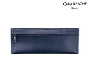 CARAN dACHE/カランダッシュ 【La Collection Cuir/ラ コレクション クール】ペンポーチ ミッドナイトブルー 6803-549