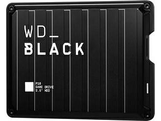 WESTERN DIGITAL ウエスタンデジタル USB3.2 Gen 1（USB 3.0）対応ゲーム用ポータブルHDD 2TB WD_Black P10 JAPAN WDBA2W0020BBK-JESN