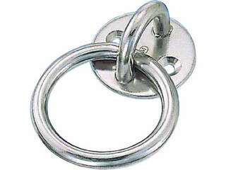 MIZUMOTO/水本機械製作所 ステンレス ラウンドアイ 丸カン径50mm 内径50mm B-056