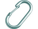 TRUSCO/トラスコ中山 O型フック ロープタイプ ステンレス製 4mm (1個=1袋) TOF-4R