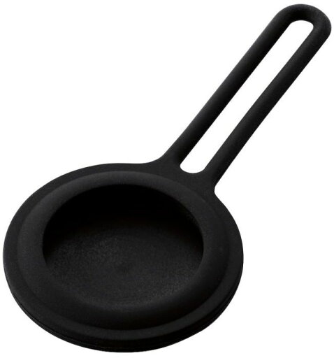 ELECOM エレコム AirTag用アクセサリ/ストラップ付シリコンケース/ブラック AT-SCSBK ELECOM エレコム AirTag用アクセサリ/ストラップ付シリコンケース/ブラック AT-SCSBK
