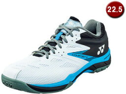 ヨネックス YONEX パワークッションコンフォート3ワイド 22.5cm （ホワイト×ターコイズ) SHBCF3W-682