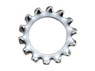 TRUSCO/トラスコ中山 外歯ワッシャー 三価白 サイズM4 170個入 B86-0004