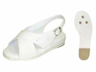 オフィスサンダル TZL-12 ホワイト S