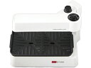ヒロコーポレーション 【在庫限り】HTG-375(W)コンパクト無煙調理器 ホワイト