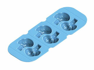 アサヒ　ソフト食シリコン型　ブロッコリー型　ABR−B　ブルー